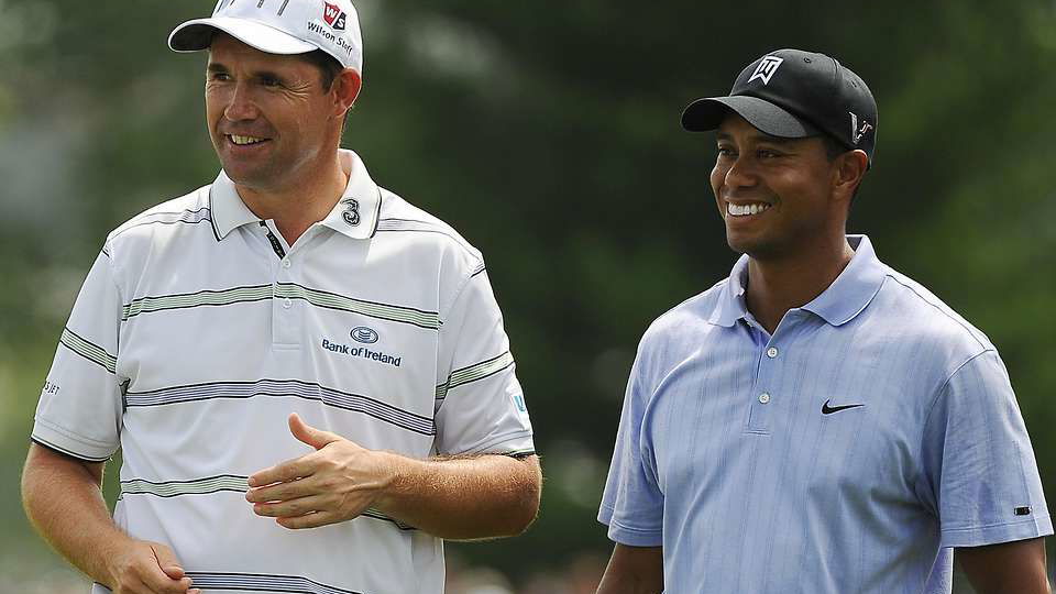 Padraig Harrington questions whether Tiger Woods is serious about Open Championship win